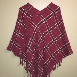 Red Patterned Knit